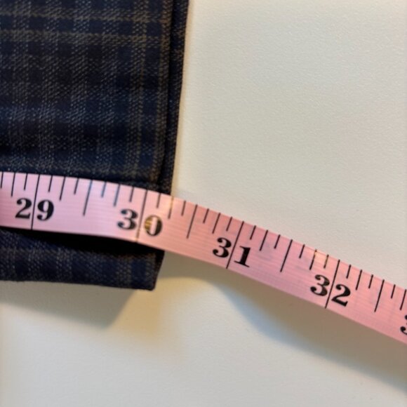 NWT Tommy Hilfiger 42/30 "Tate" THFLEX Tailored to Move Micro-Check Trousers - Picture 9 of 9